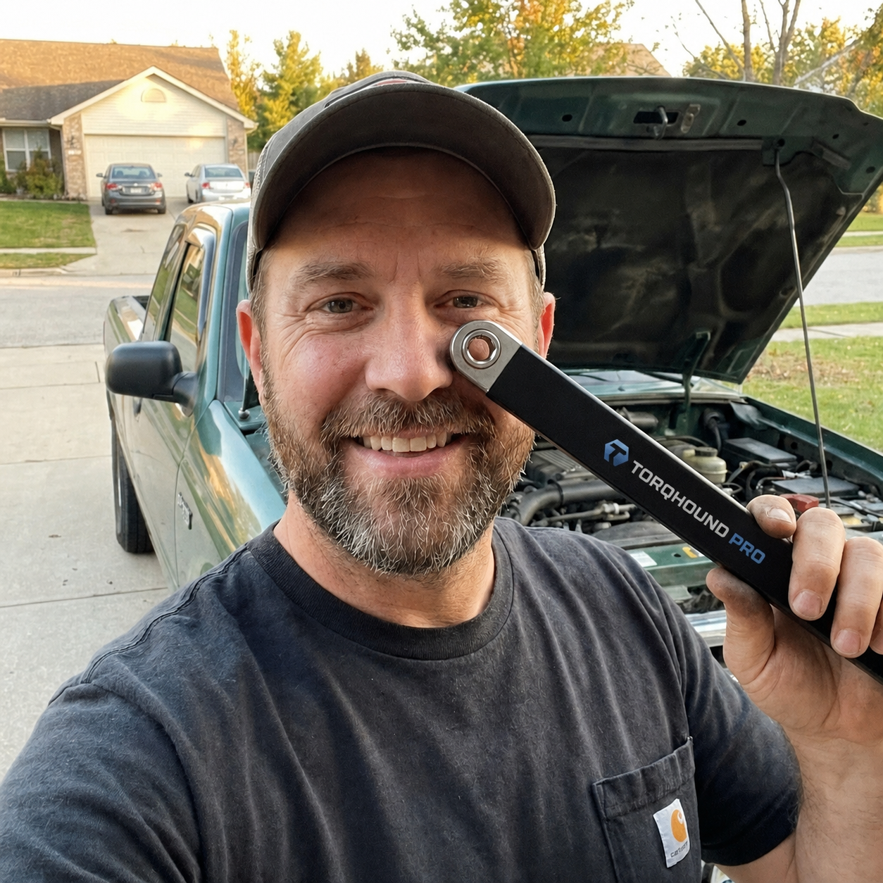 Caleb Foster — verified Torqhound Pro customer photo